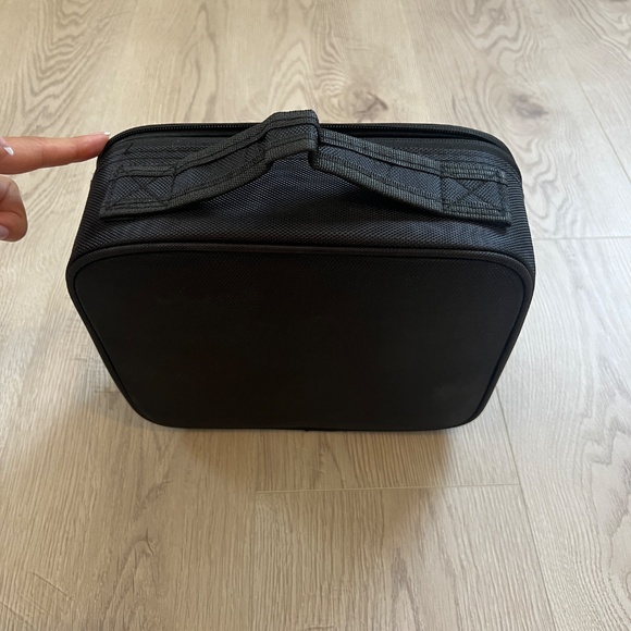 Travel Makeup Train Case Makeup Cosmetic Case Organizer Portable Storage - Picture 6 of 7